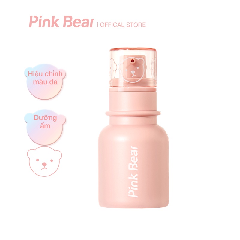 Kem Nâng Tone Da Pink Bear Dưỡng Ẩm Che Khuyết Điểm Hiệu Quả Làm Mềm Mịn Da  15g