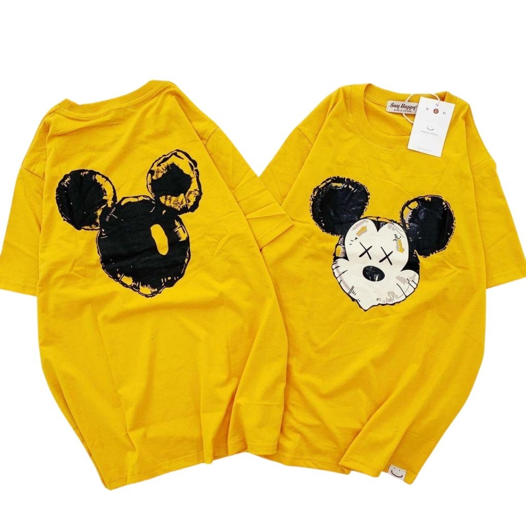 Áo thun nữ tay ngắn chất thun cotton 100% hình in Aloha Clup DBN228