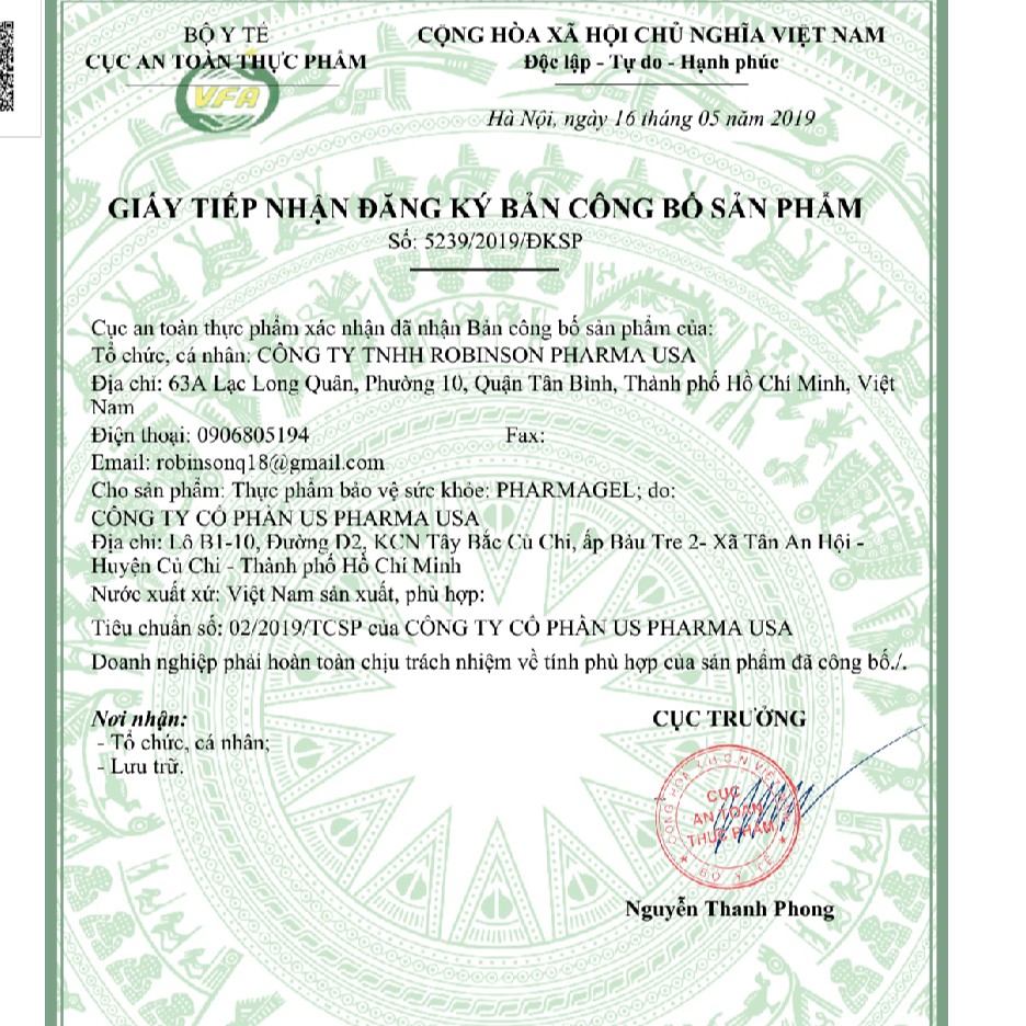 Pharmagel - Viên bổ sung Vitamin và khoáng chất hỗ trợ giúp bồi bổ sức khoẻ , tăng cường sinh lực (hộp 100 viên)