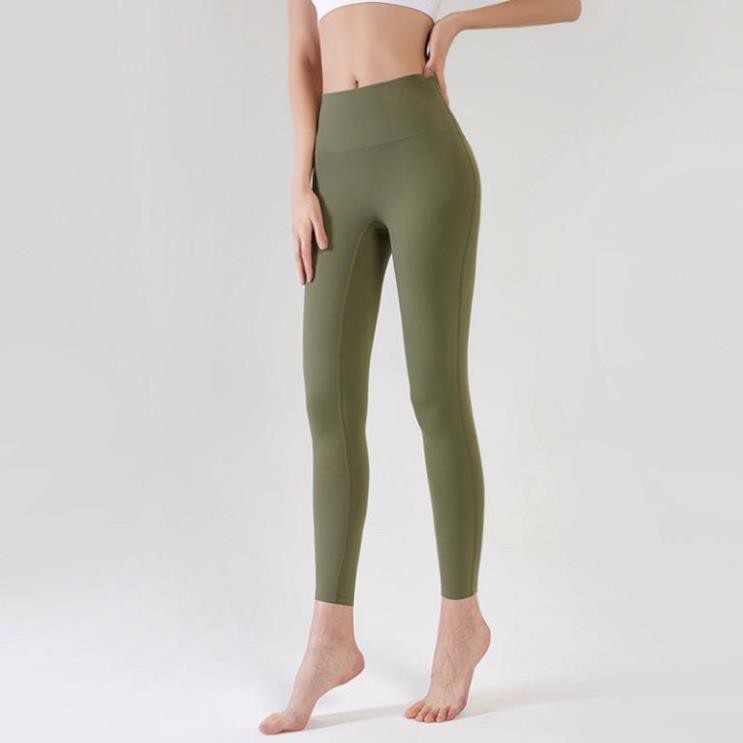 Quần Thể Thao Legging Nữ - Quần Tập Gym Nữ Thun Co Dãn Dày Dặn CK075