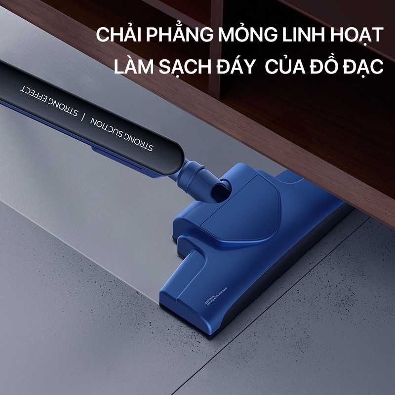 [Mã Hoàn Xu 50k] Máy hút bụi cầm tay Deerma DX810/ Lực hút mạnh 15kPa