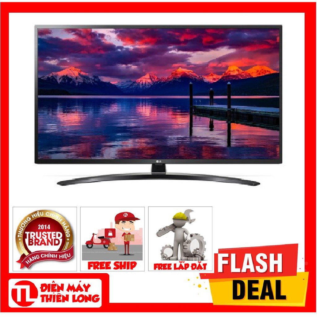 43UN7400PTA - MIỄN PHÍ CÔNG LẮP ĐẶT - Smart Tivi LG 4K 43 inch 43UN7400PTA Mới 2020