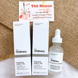Serum The Ordinary Hyaluronic Acid 2% + B5 – Serum cấp nước và hồi phục da