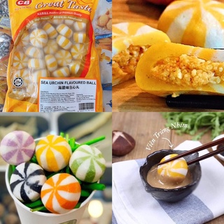 Bánh bao trứng nhím sọc vàng 1 kg