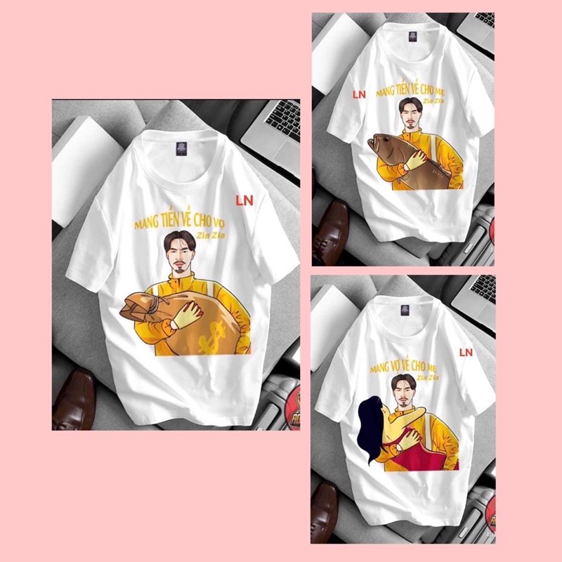 Áo Thun Trend Mang tiền về Áo new 100%Unisex nam nữ Hot 2022 Basic cotton loại 1 giá rẻ