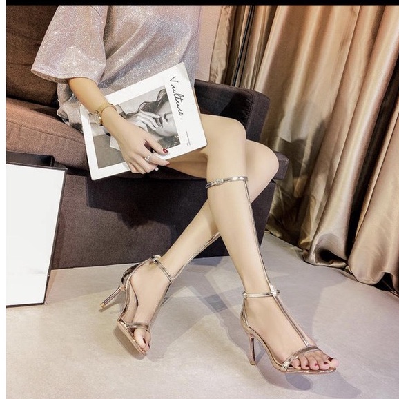 Sandal Gót Nhọn 8 Phân Cực Sang Chảnh Mã XKS28