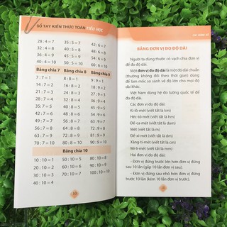 Sổ Tay Kiến Thức Toán Tiểu Học