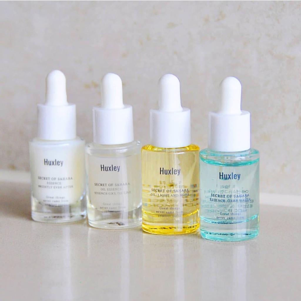 Tinh chất dưỡng da mini Huxley Essence Deluxe Set 5ml
