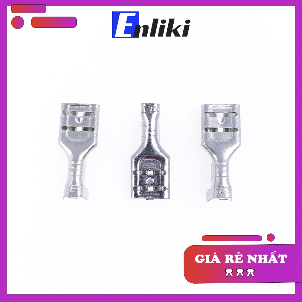 Đầu Cốt Bọc Nhựa 6.3mm