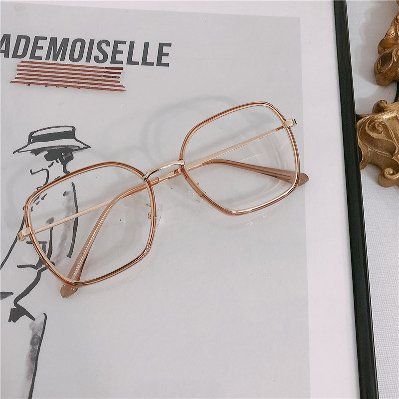 Mắt kính oversize chống bức xạ phong cách Hàn Quốc dành cho nữ