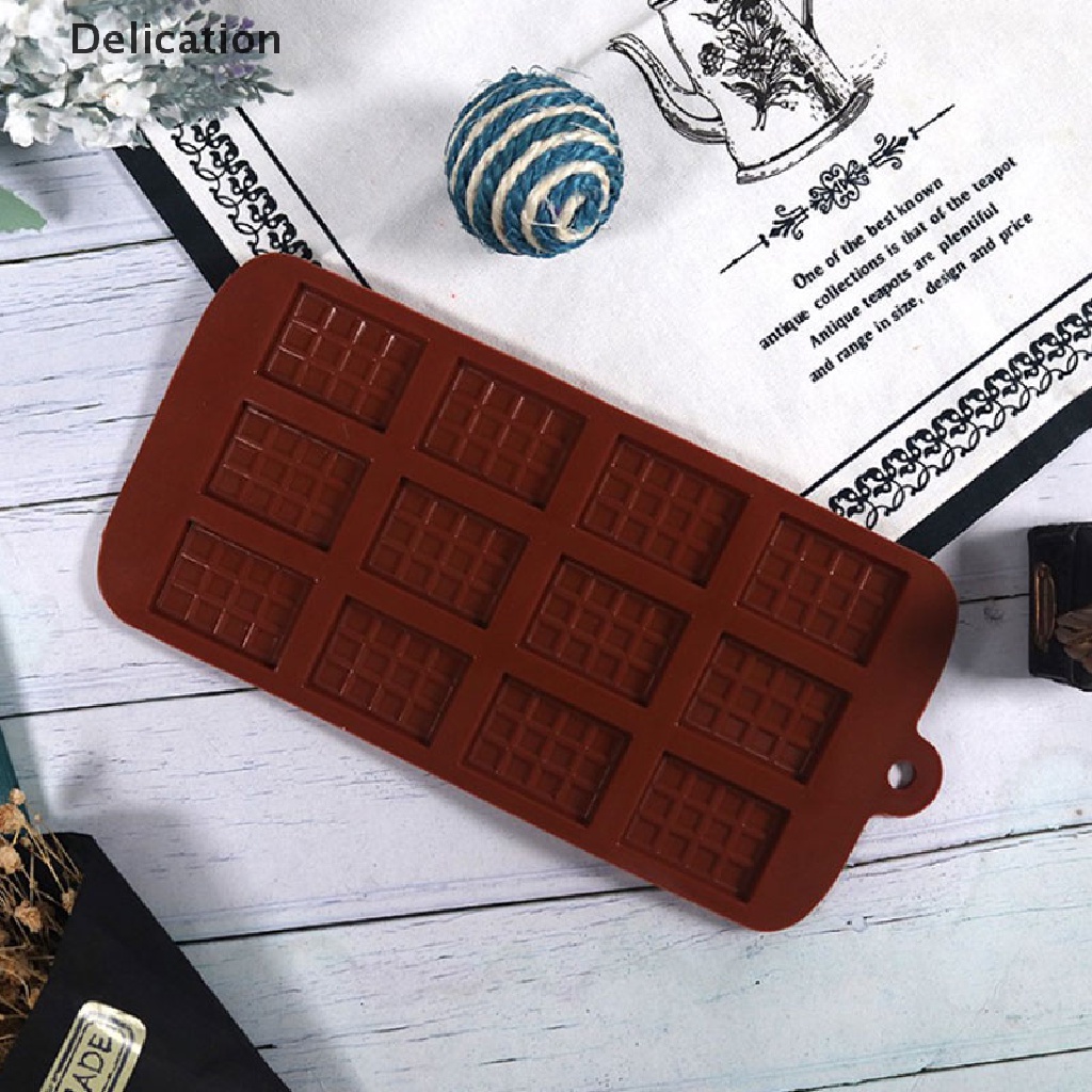 Khuôn silicone 12 Ô Làm Sô Cô La Chuyên Nghiệp