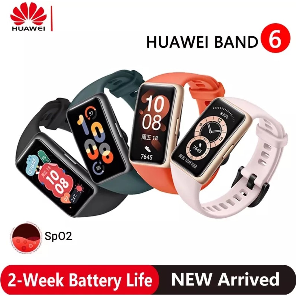 [Mã SKAMPUSH9 giảm 10% đơn 200K] Vòng đeo tay thông minh Huawei Band 6 (full Tiếng việt)