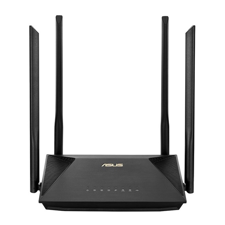 Bộ phát Wifi6 ASUS RT-AX53U, Chuẩn AX1800 Băng Tần Kép , Hàng Mới Chính Hãng BH36T