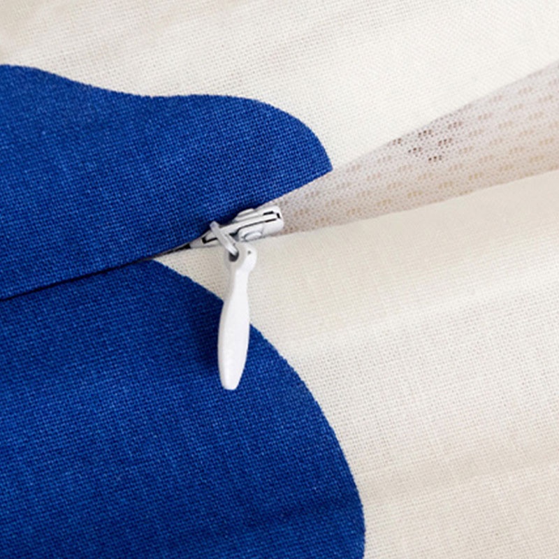 Vỏ Gối Bằng Cao Su Non Bọc Vải Cotton Hoạt Hình Trang Trí Nhà Cửa