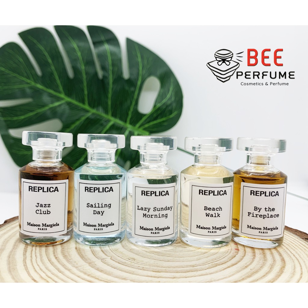 Nước hoa Replica/Maison Margiela Replica Beach lWalk, JazzClub, SundayMorning, Fireplay, BubbleBath mini 7ML [TÁCH SET] | Thế Giới Skin Care