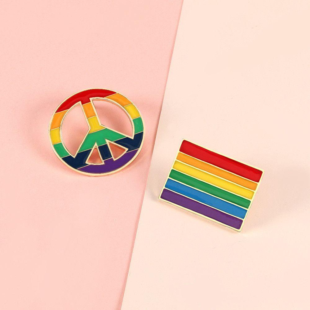 Ghim Cài Áo Cầu Vồng LGBT Cho Nam Và Nữ