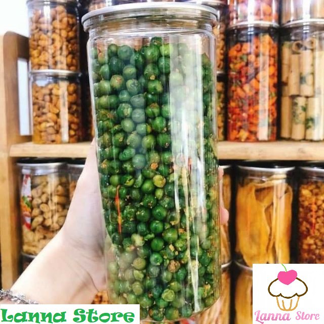 ĐẬU HÀ LAN RANG TỎI ỚT - HỦ 500GRAM