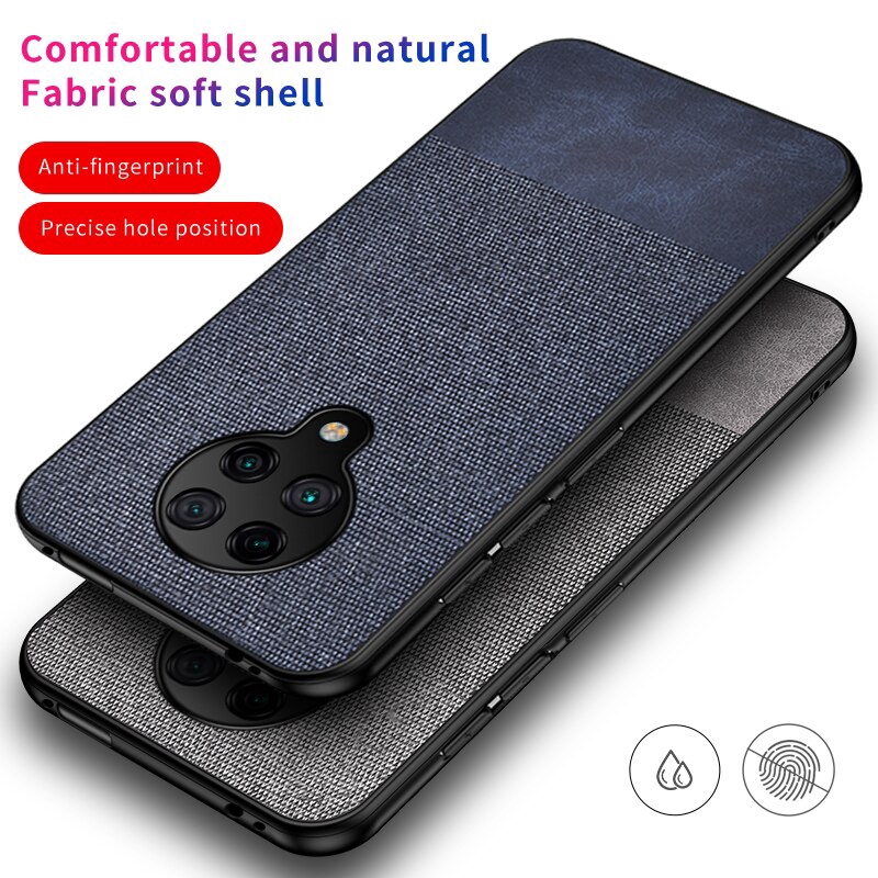 Ốp điện thoại vải Canvas mềm cho XIAOMI REDMI K30 PRO