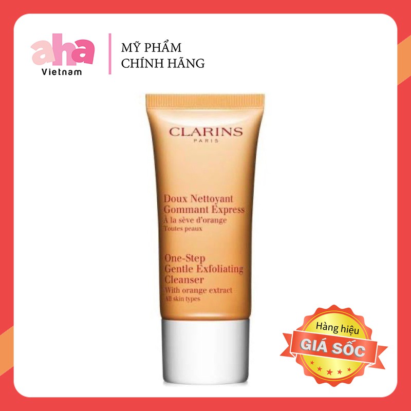 Sữa Rửa Mặt Tẩy Tế Bào Chết | Clarins One-Step gentle Exfoliating Cleanser 50ml | BigBuy360 - bigbuy360.vn
