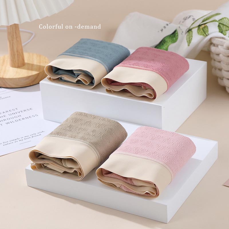 Quần lót ZXYOUPING cotton lưng cao thời trang cỡ lớn L-3XL