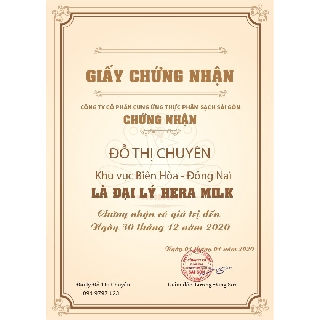 {CHÍNH HÃNG} Sữa Nghệ Hera 500gr