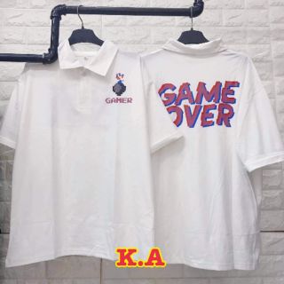 Áo polo game over