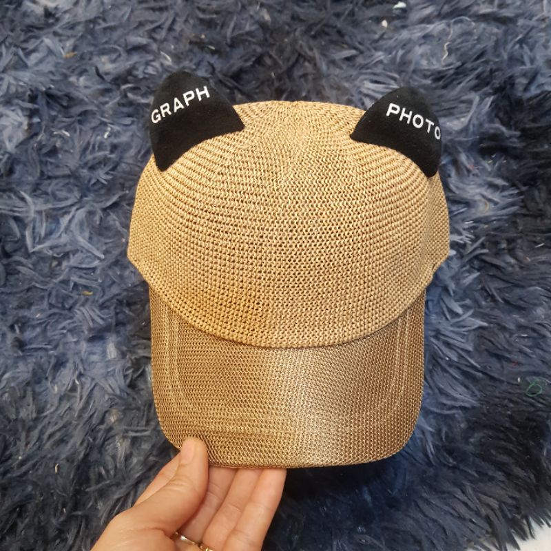 Mũ cho bé tai mèo siêu đáng yêu