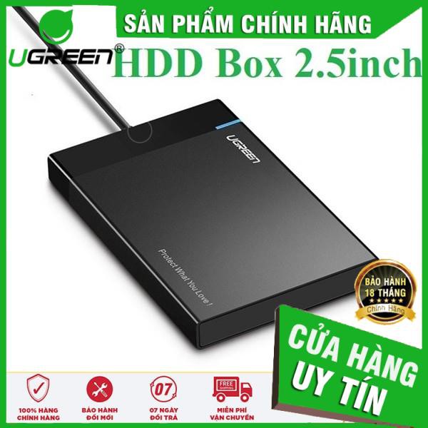 Hộp đựng ổ cứng 2,5 inch USB 3.0 chính hãng Ugreen 30847 cao cấp ✔HÀNG CHÍNH HÃNG ✔