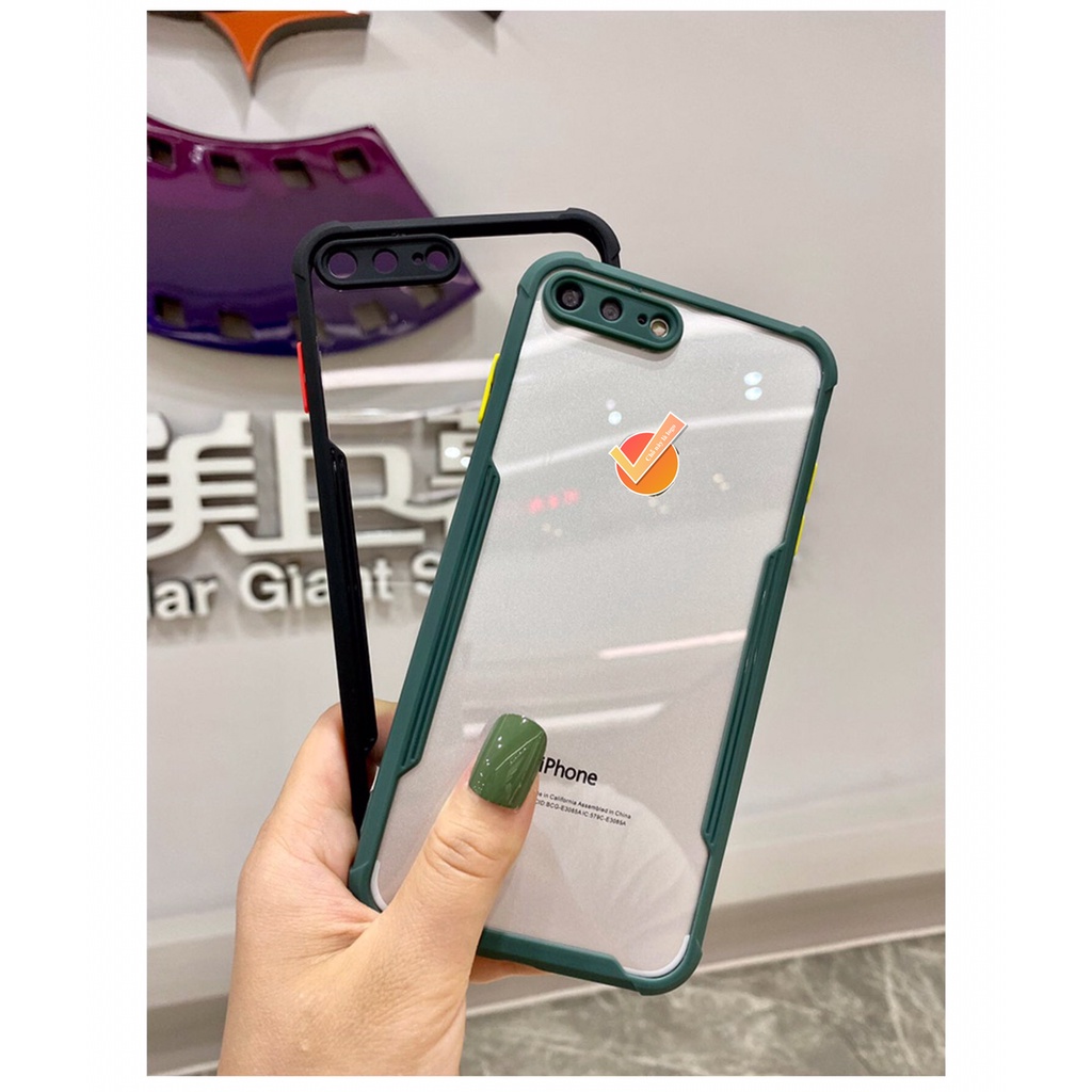 Ốp Lưng Iphone X Xs Xsmax XR Chống Sốc Lưng Trong Suốt Bóng Loáng Như Tráng Gương, Viền Màu Nổi Bật | GuCase