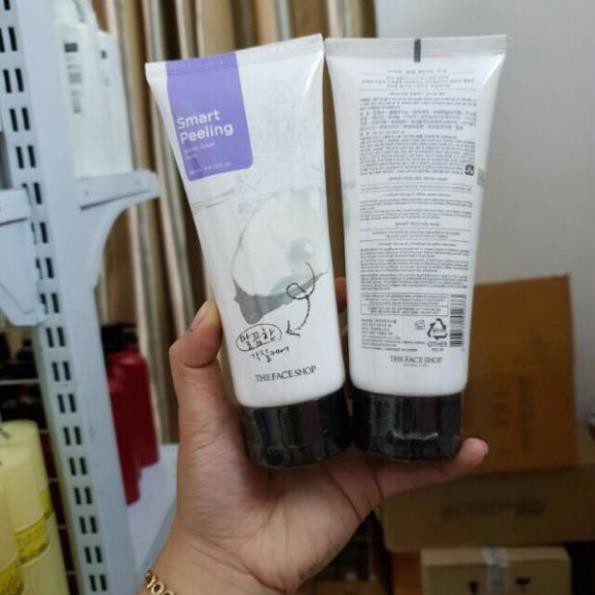 Tẩy Da Chết [CHÍNH HÃNG] Trắng Da Ngọc Trai The Face Shop Peeling 120ml | BigBuy360 - bigbuy360.vn