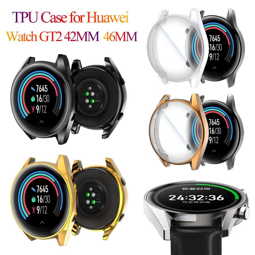 MAG Ốp Bảo Vệ Bằng TPU Mềm Dành Cho Đồng Hồ Thông Minh Huawei Watch GT 2 46mm 42mm