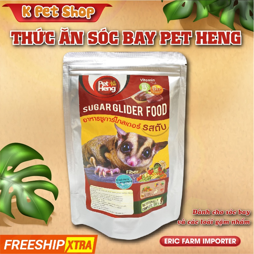 Thức Ăn Sóc Bay Úc Gan Ngỗng Rau Củ  FREE SHIP  Pet Heng Thái Lan Sugar Glider Food Thỏ,Bọ,Sóc,Chinchilla