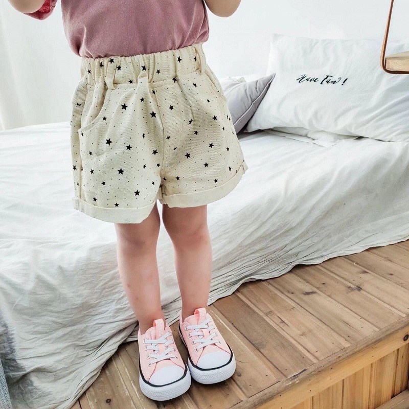 [Ảnh thật]QUẦN ÁO TRẺ EM HÀN QUỐC - QUẦN SHORT NGÔI SAO PHÙ HỢP CHO BÉ 1/5 TUỔI -