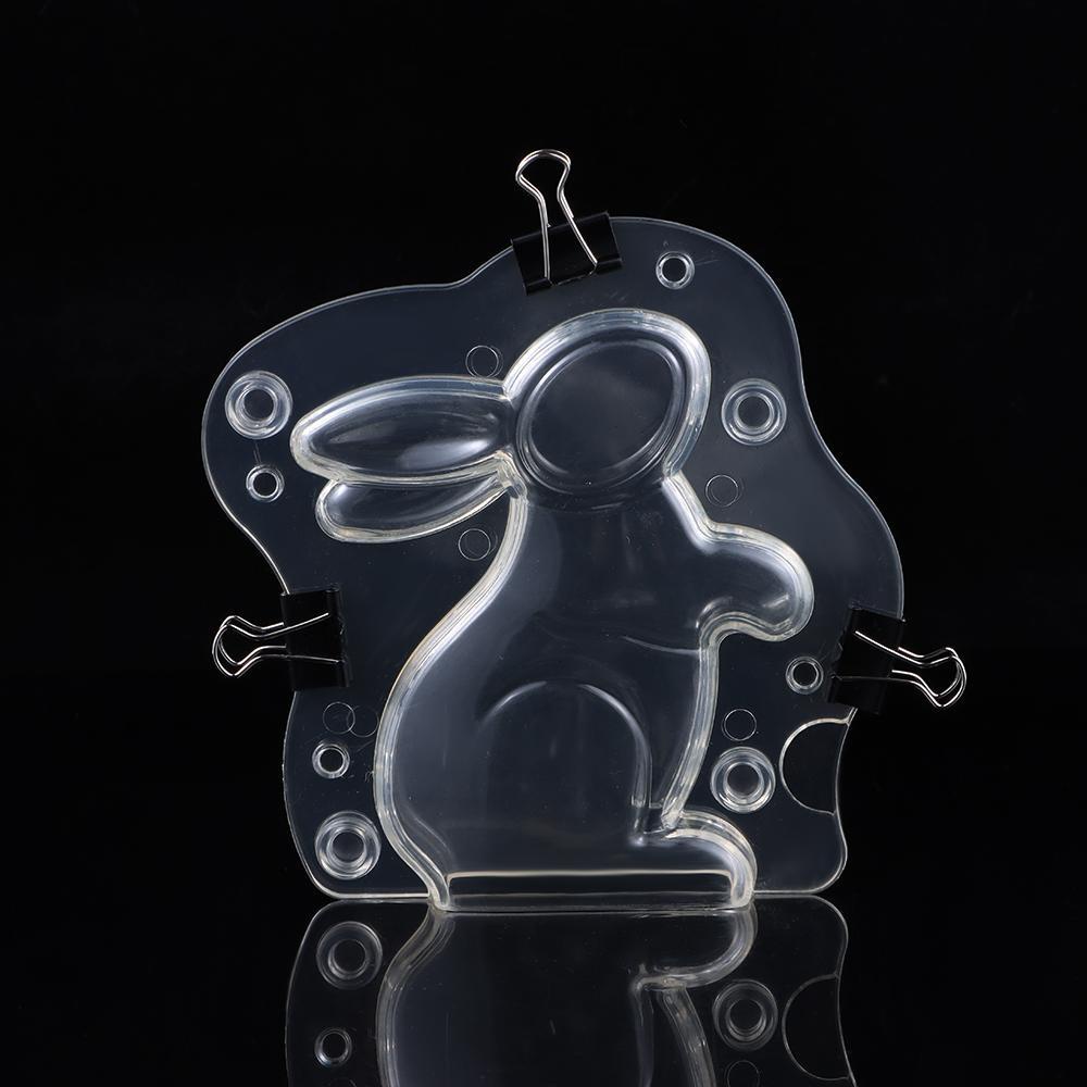 Khuôn Làm Trứng Phục Sinh Hình Khủng Long / Thỏ 3D Bằng Nhựa Epoxy Độc Đáo DIY