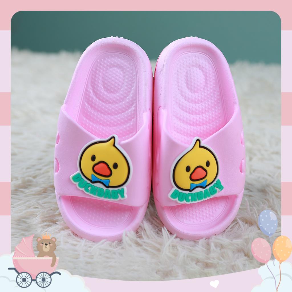Dép Cho Bé Trai Bé Gái Hình Vịt Đáng Yêu Phù Hợp Trẻ 2=>14 Tuổi