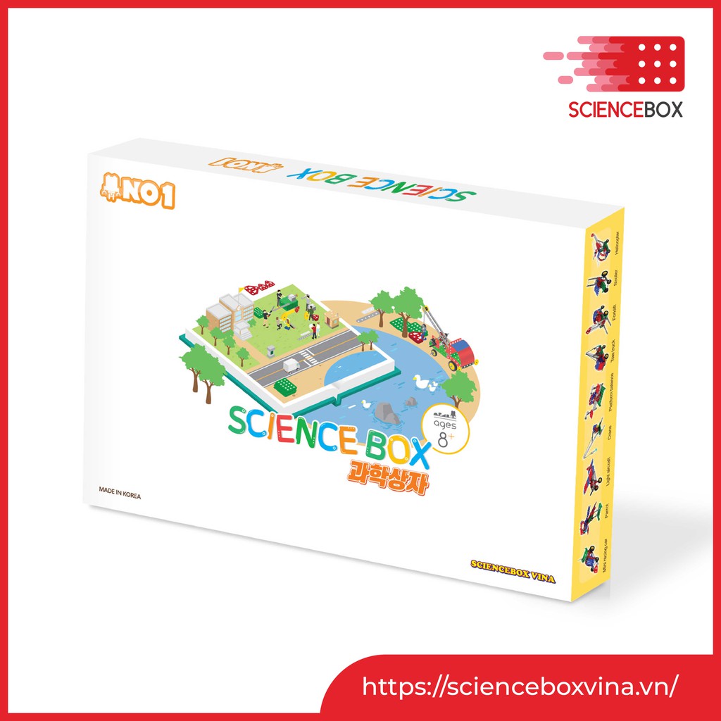 Bộ Lắp Ráp Kỹ Thuật 9 Mô Hình - SCIENCEBOX No.1 - Nhập khẩu HÀN QUỐC