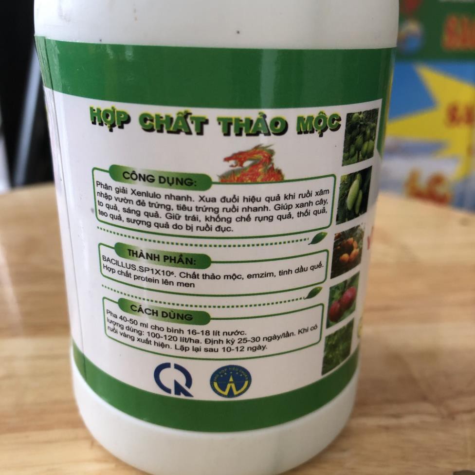 Diệt ruồi vàng 🌱Freeship🌱 Tiêu diệt ruồi vàng đục trái, diệt ruồi vàng hại lan- Diệt ruồi vàng hại quả 240ml
