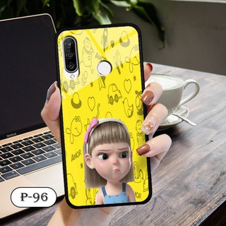 Ốp lưng kính 3D Huawei P30 Lite-cute