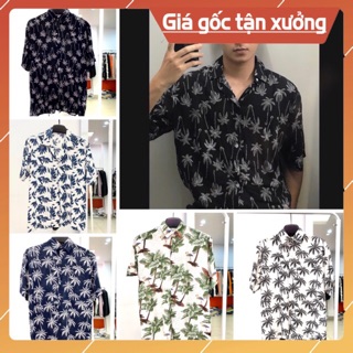 [ẢNH THẬT + GIÁ TỐT] Sơ mi hoa lá, Sơ mi họa tiết, Sơ mi đi biển, Áo đôi, Áo nhóm