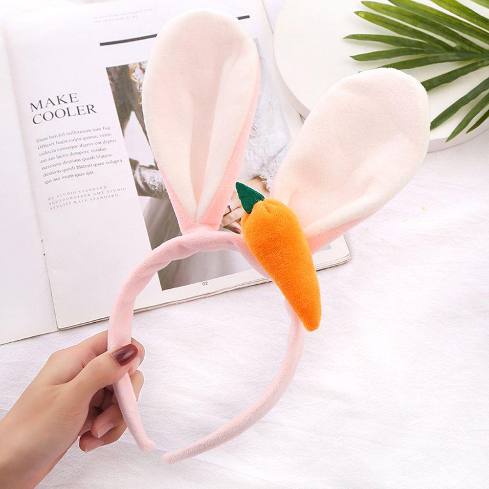 NICKOLAS Băng Đô Tai Thỏ Dễ Thương Cho Nữ