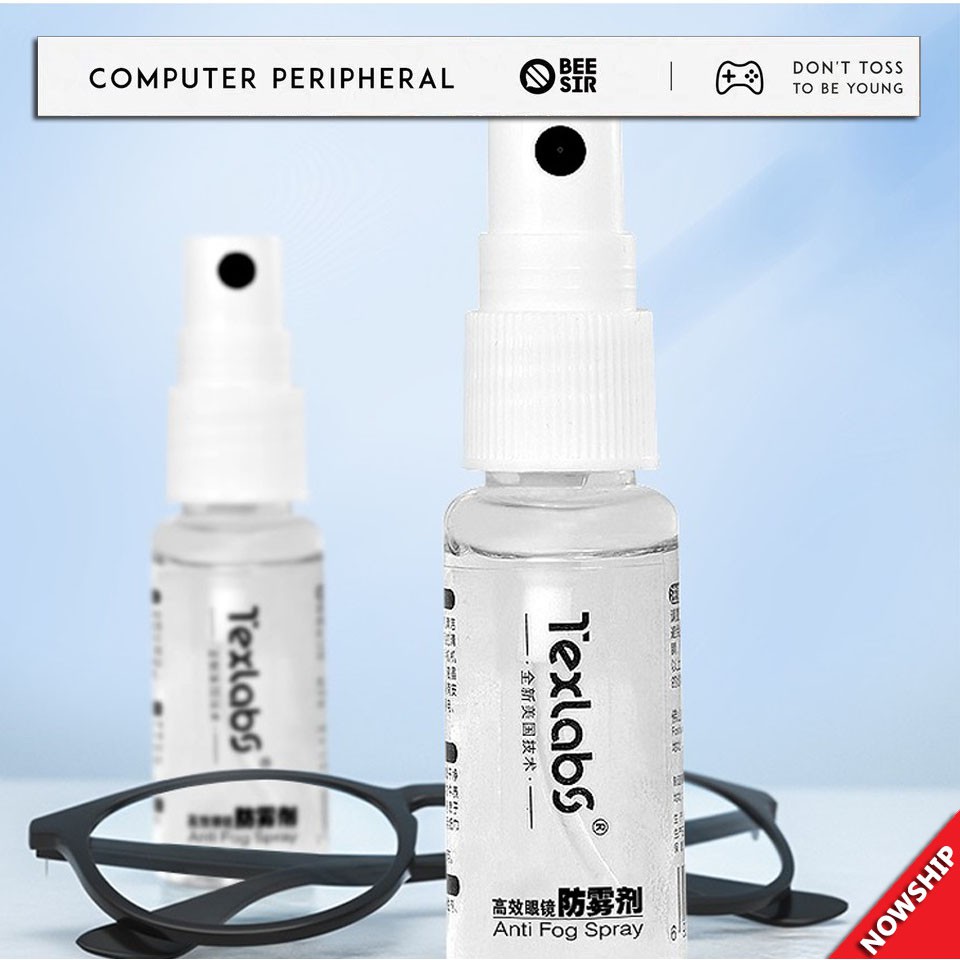 Dung Dịch Xịt Chống Hơi Nước Đọng Trên Mắt Kính Texlabs 20ml