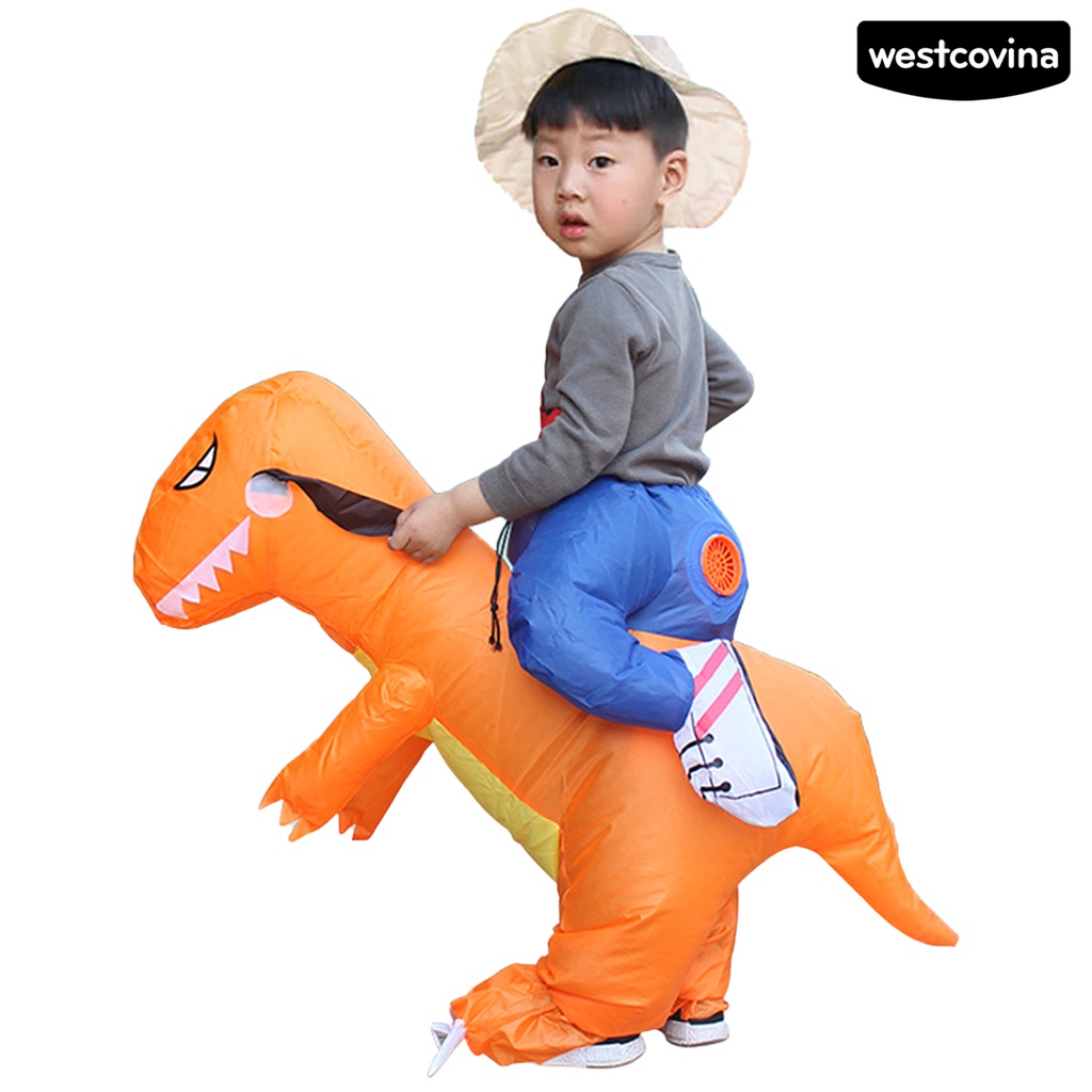 Mới Bộ Đồ Bơm Hơi Hóa Trang Khủng Long Cho Bé