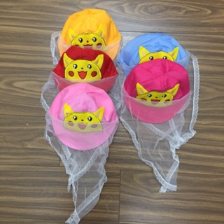 Mũ Khăn Voan cho bé, Che Nắng, Che Gió cho bé, mũ chắn gió cho bé