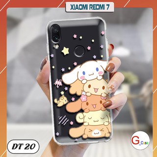 Ốp lưng XIAOMI REDMI 7 dẻo trong in hình