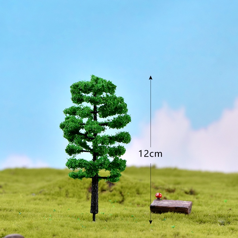 Cây giả dùng trang trí mô hình, tiểu cảnh trang trí bàn học