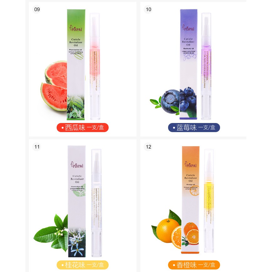 Tinh Dầu Hương Trái Cây Nuôi Dưỡng Làm Mềm Móng Tay