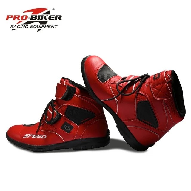 Thanh lí giày bảo hộ xe máy Speed cổ thấp hàng new size 40