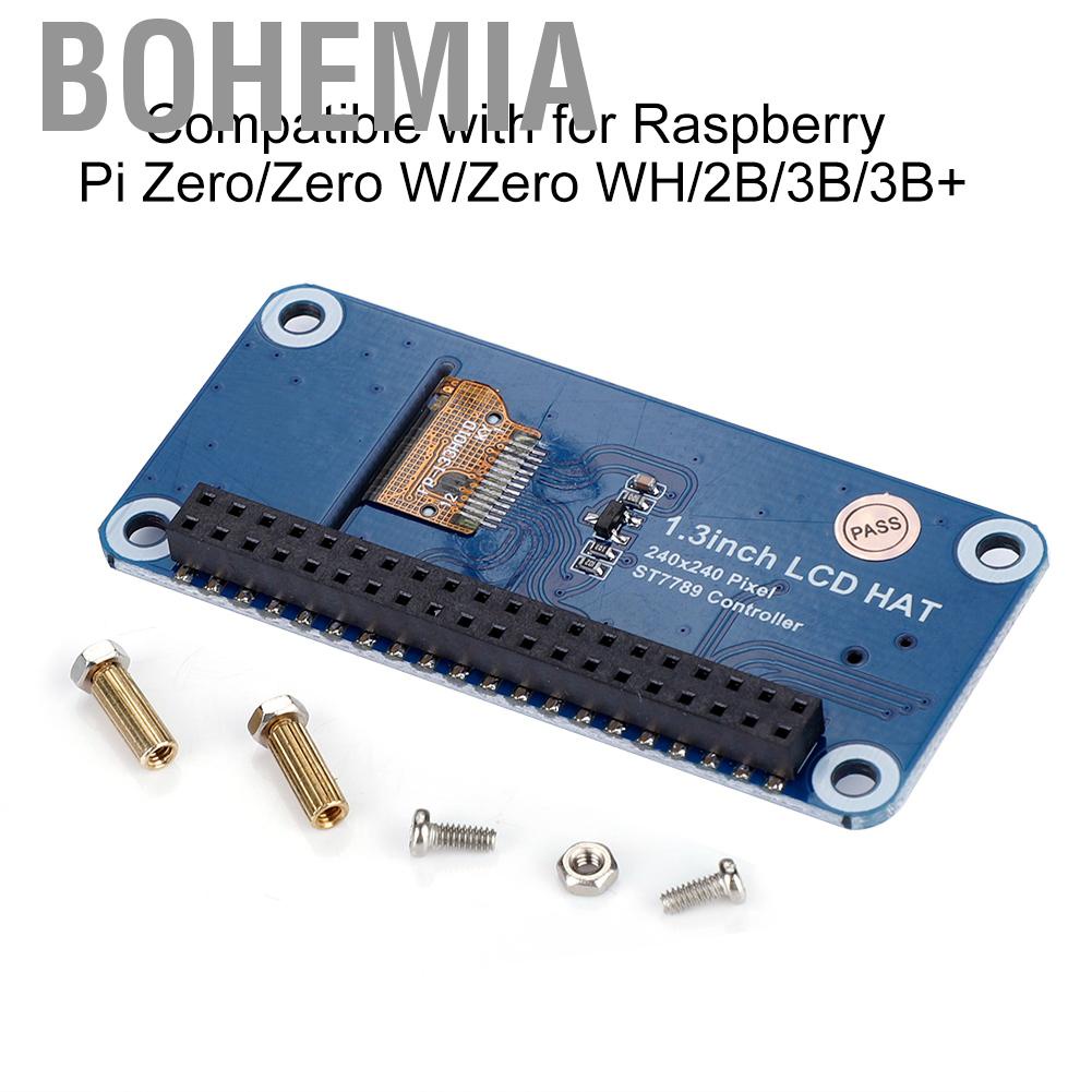 Bohemia 1.3-inch IPS OLED LCD Display Screen HAT For Raspberry Pi 3B+/3B/Zero W
