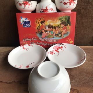 Bộ 7 món chén tô dĩa