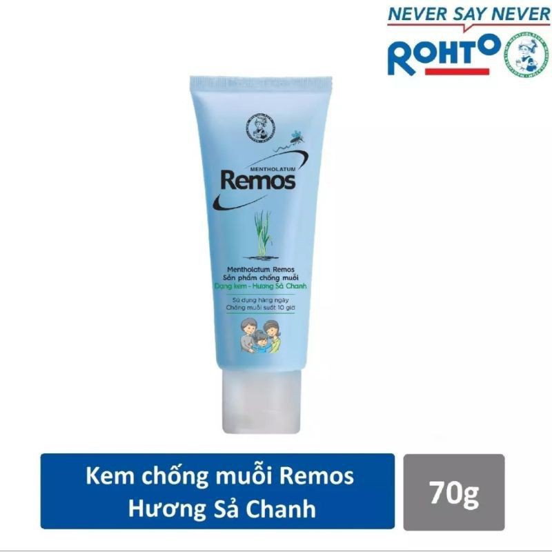 Kem Chống Muỗi Mentholatum Remos.Dùng An Toàn Cho Bé Từ Sơ Sinh